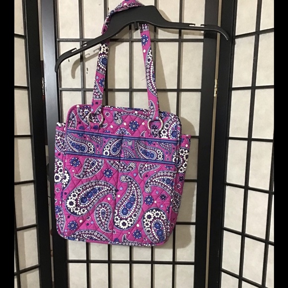 vera bradley purple paisley purse